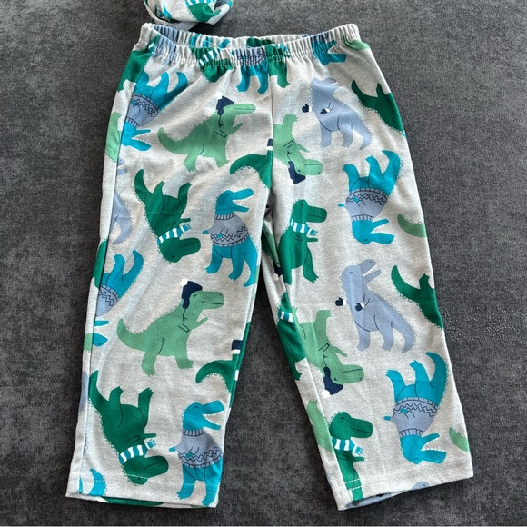 NWT Carter’s Dionsaur Pajamas Size 2T - Picture 4 of 6